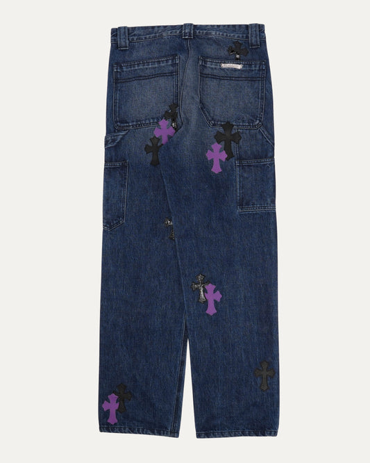 Turbo Diesel Cross Patch Carpenter Jeans