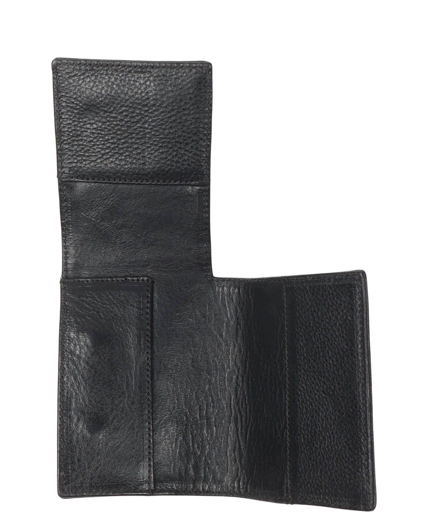 Tri-Fold Leather Cardholder