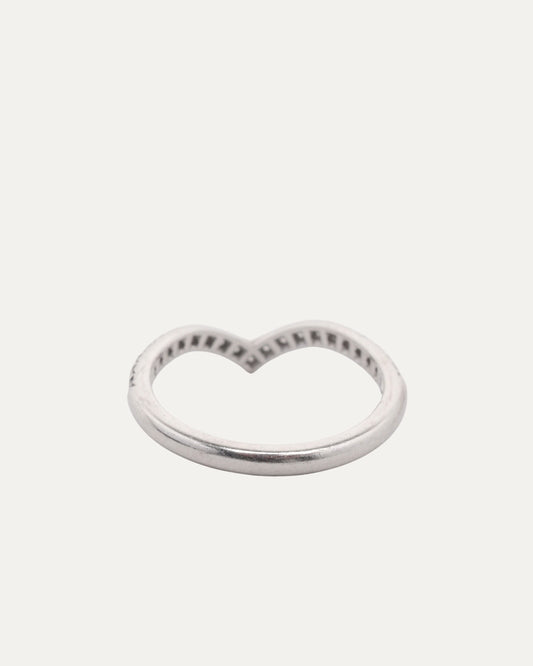 Platinum Diamond Soleste V Ring