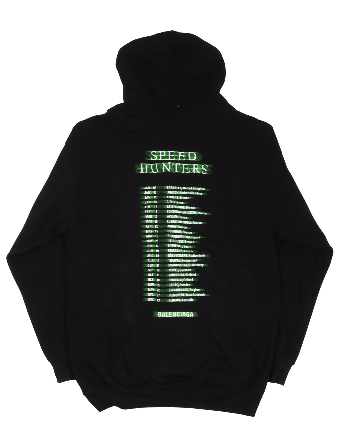 Speedhunters Oversized Zip-Up Hoodie
