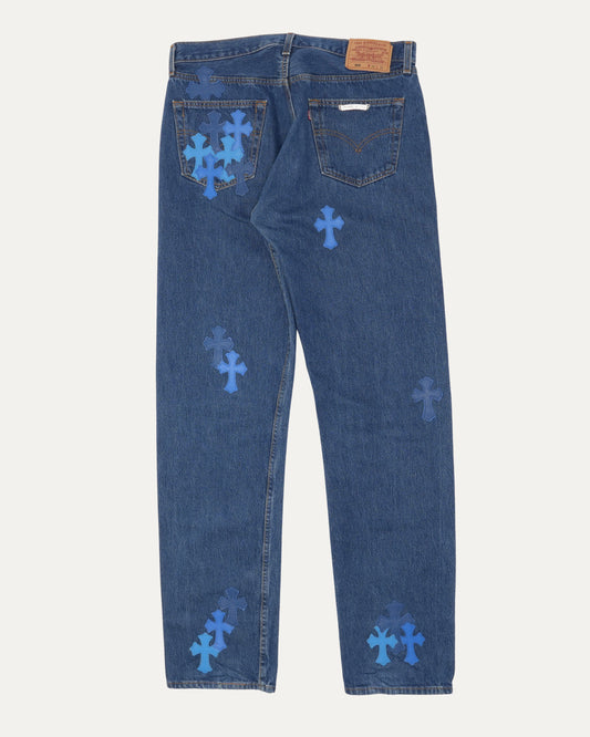 Levi's 501 Cross Patch Jeans