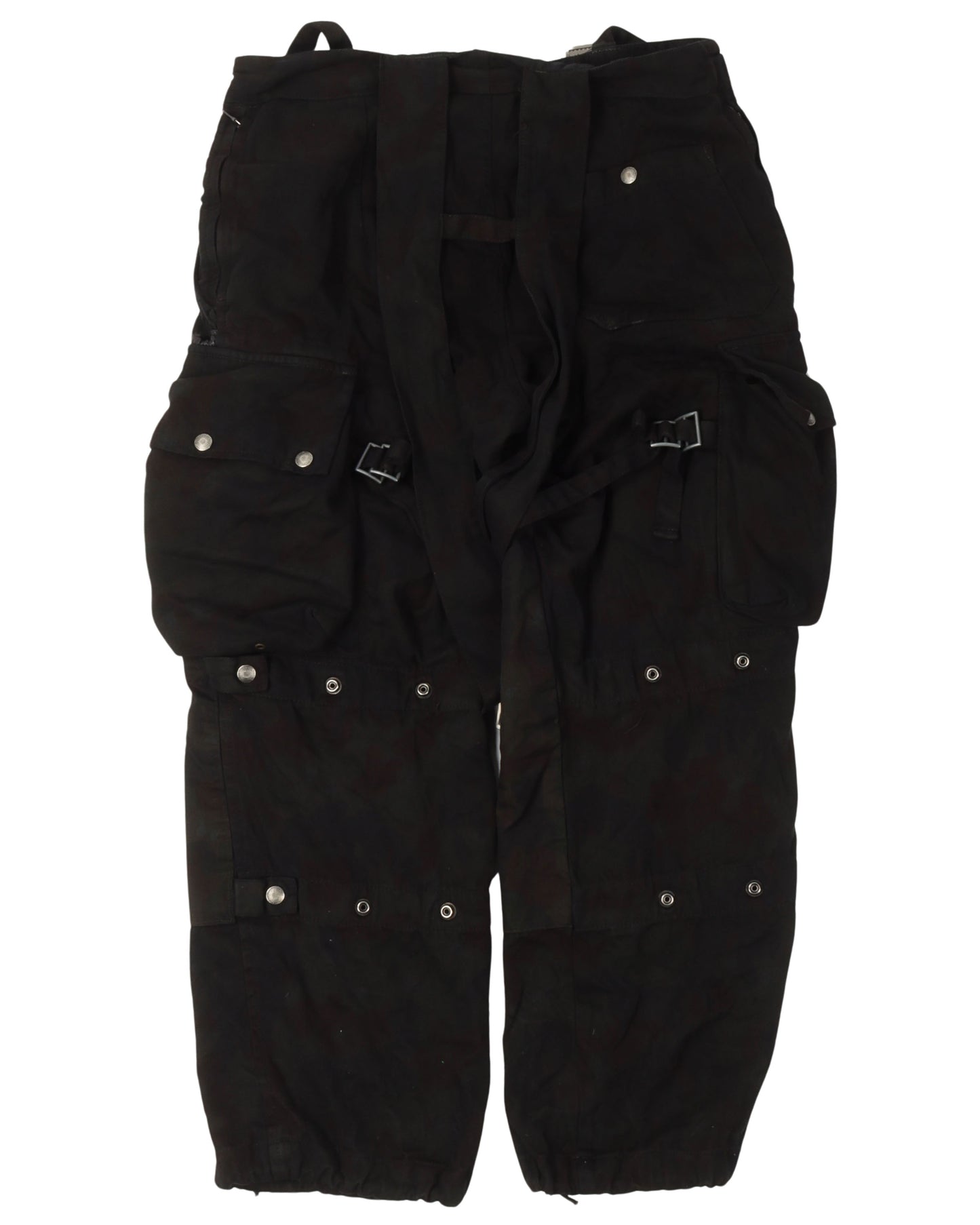 Modified Over-Dyed Swiss Alpenflage Cargo Pants