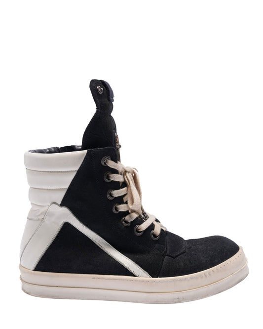 Rick Owens Suede Geobasket
