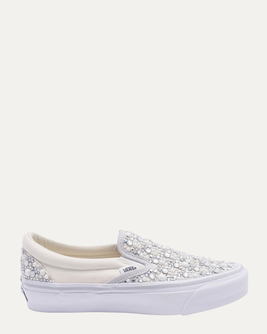 Embellished Vans Slip On Sneaker