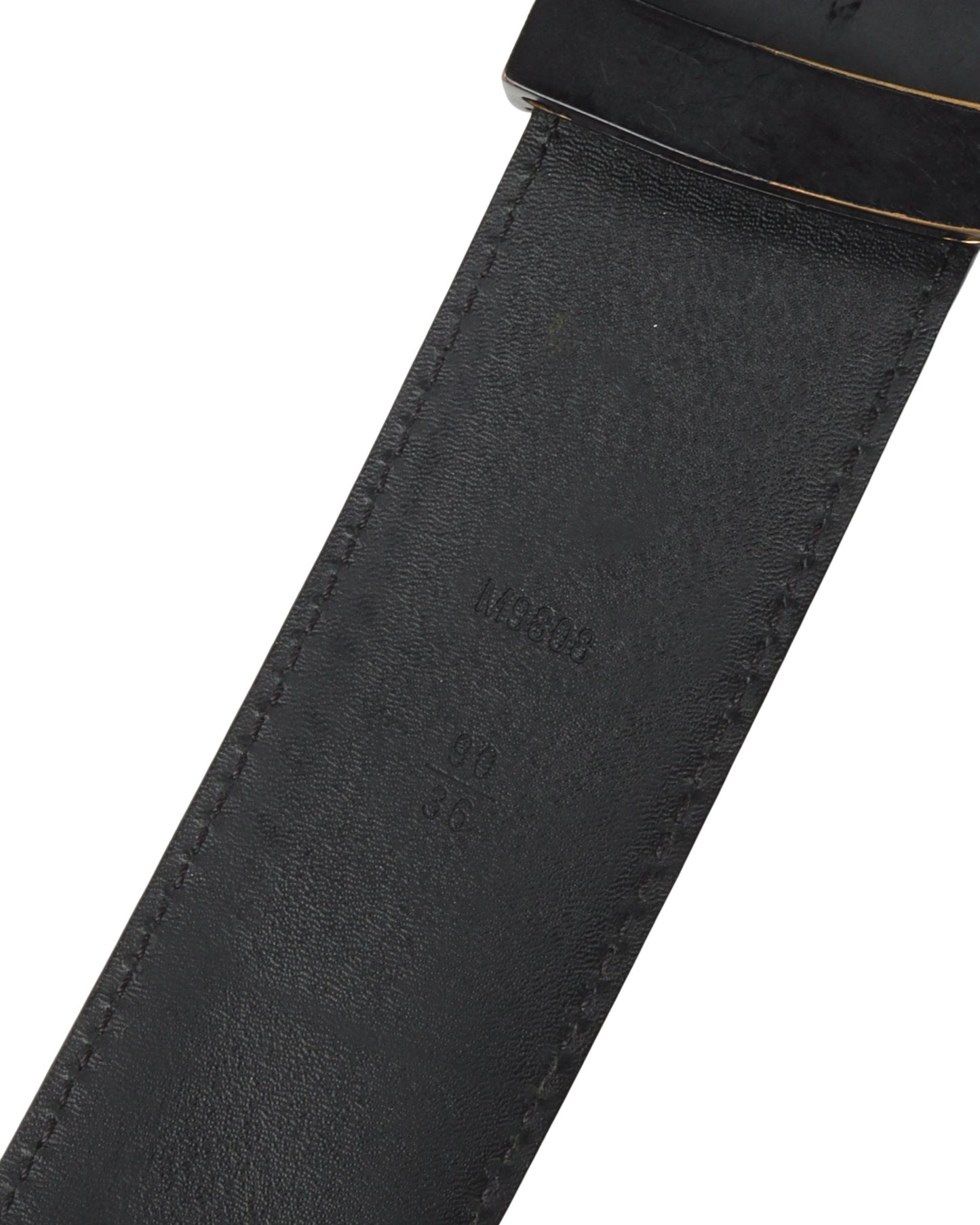 Damier Monogram Leather Belt