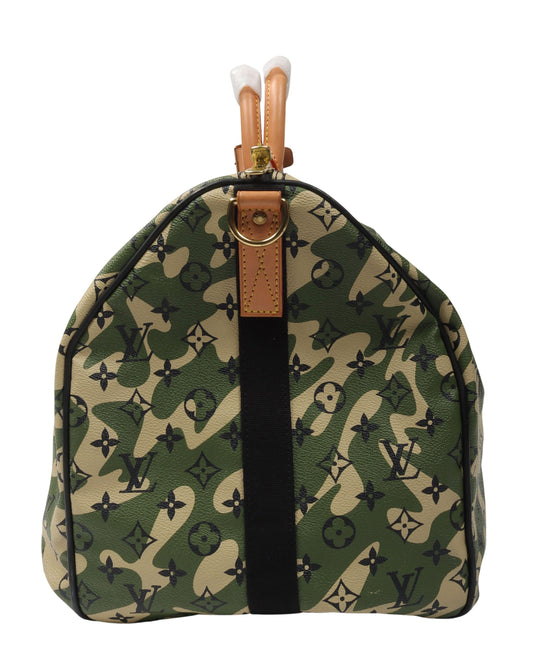 Takashi Murakami Keepall Bandouliere Monogramouflage 55