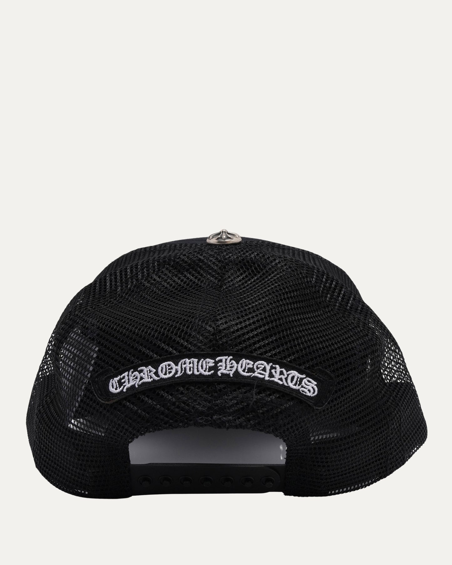 Camouflage Cemetery Cross Patch Trucker Hat