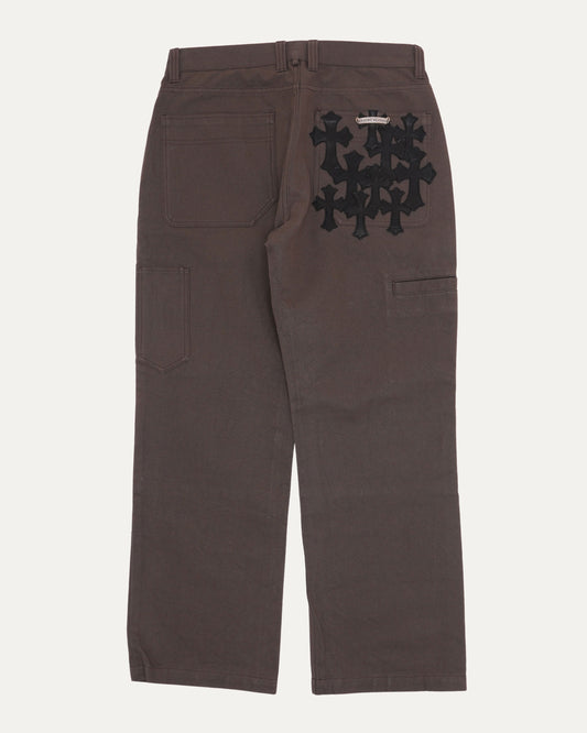 Cross Patch Double Knee Carpenter Pants