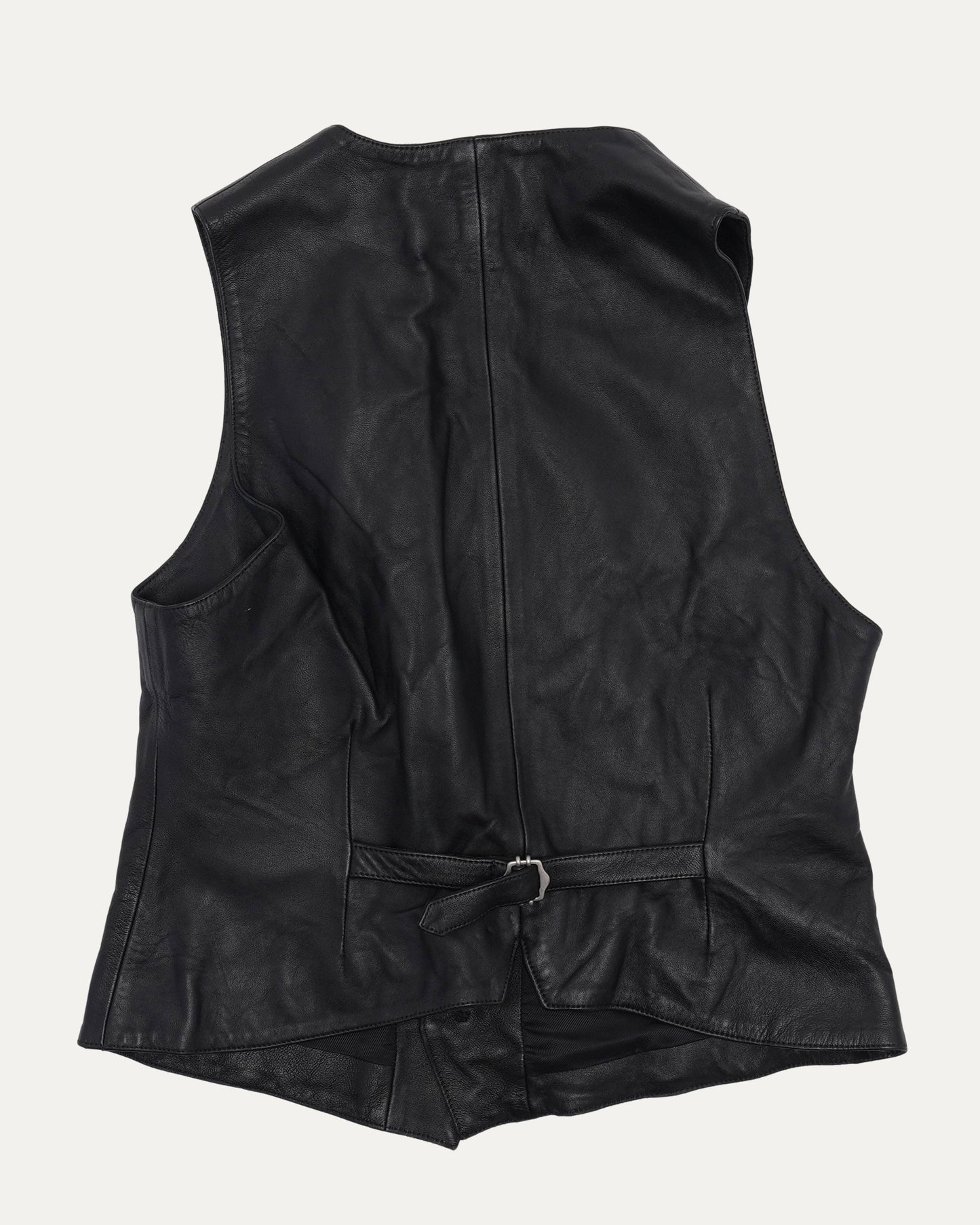 Leather Tailored Vest