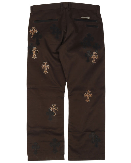 Cross Patch Chino Pants
