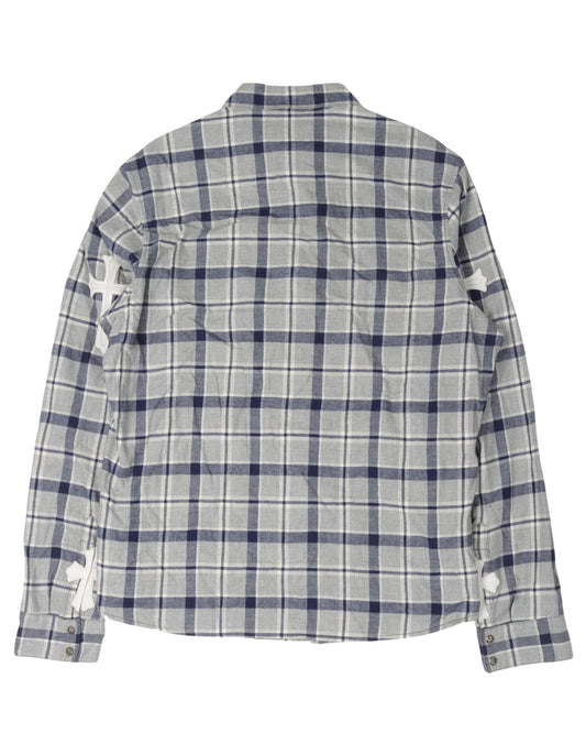 Cross Patch Flannel Shirt