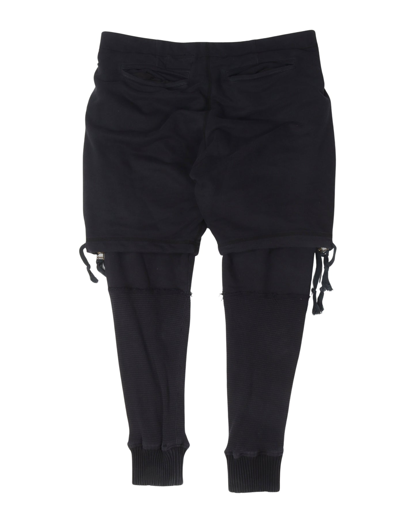 Fleece Zip Short Lounge Pants