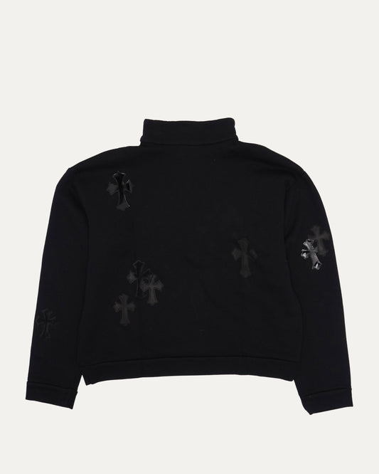 Paper Jam Cross Patch Quarter Zip Sweatshirt
