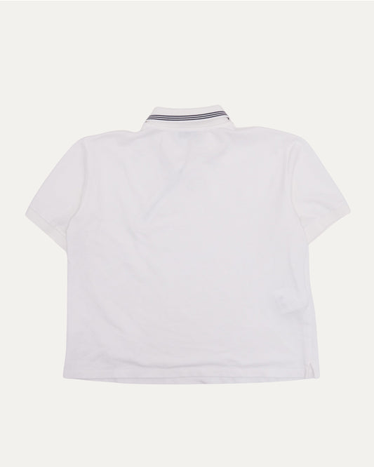Diagonal Zipper Polo