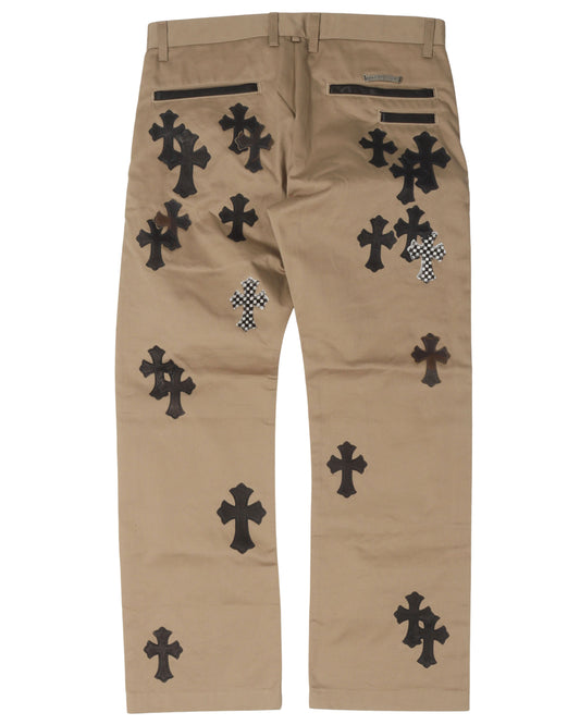 Cross Patch Chino Pants
