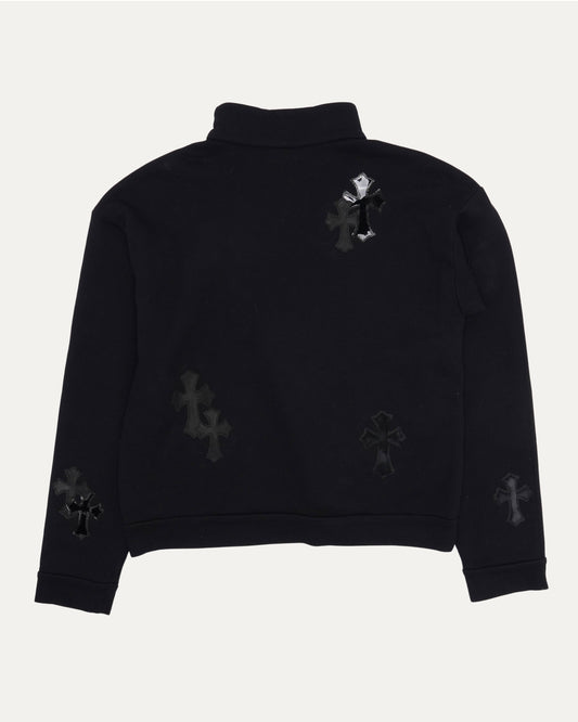Paper Jam Cross Patch Quarter Zip Sweatshirt