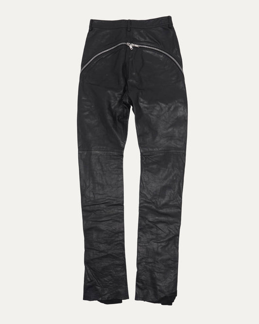 Bolan Flared Leather Pants