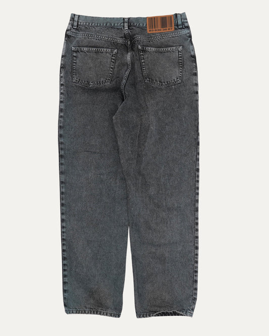 Mid-Rise Straight Leg Jeans
