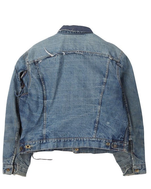 Levi's Big E Distressed Denim Jacket