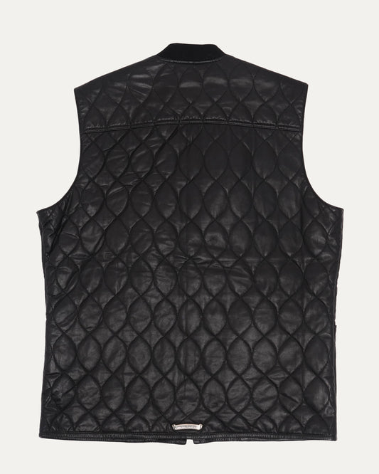 Quilted Leather Vest