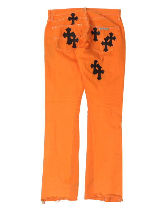 Virgil Art Basel Gallery Dept. Cross Patch Jeans