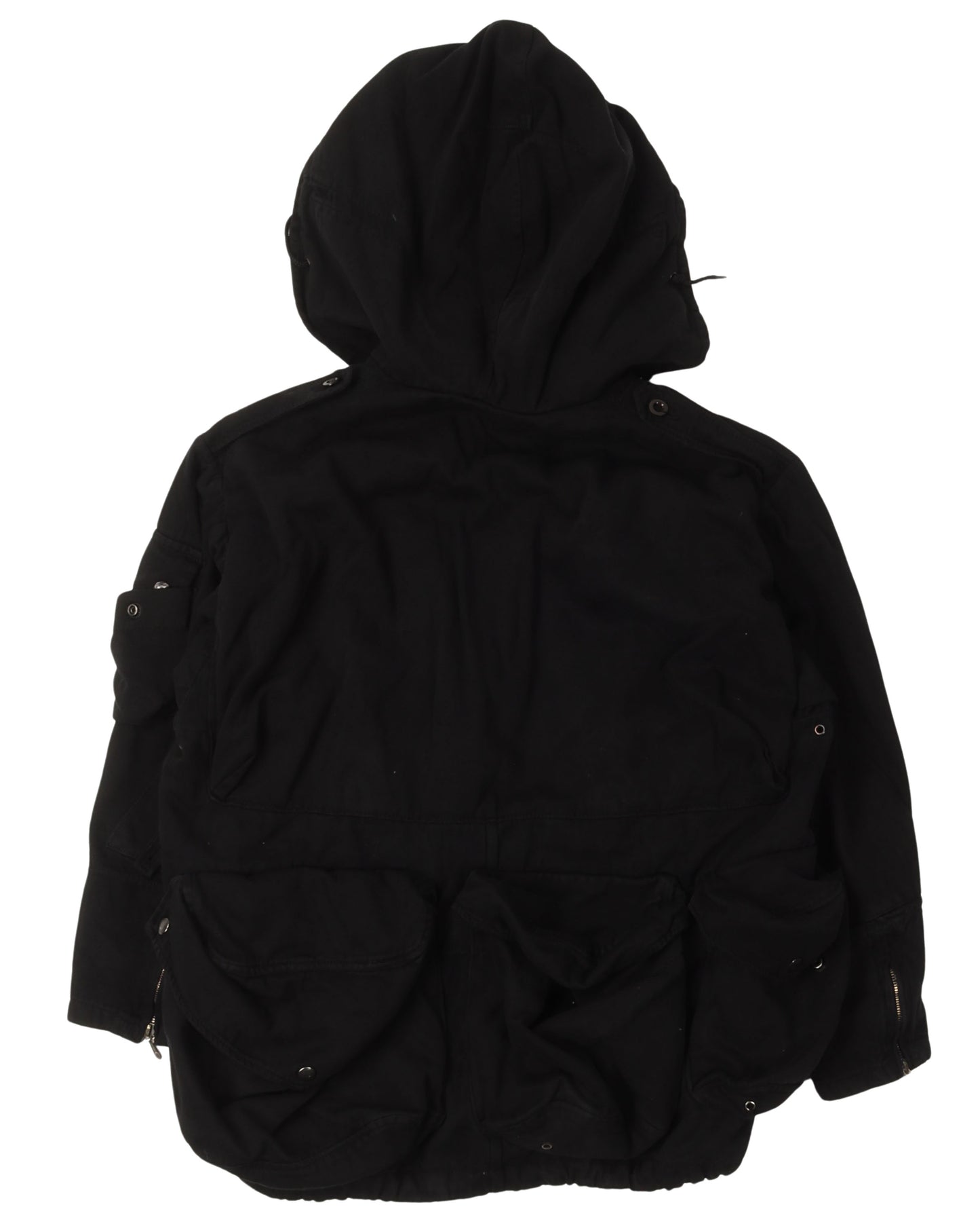 Modified Over-Dyed Swiss Alpenflage Cargo Jacket