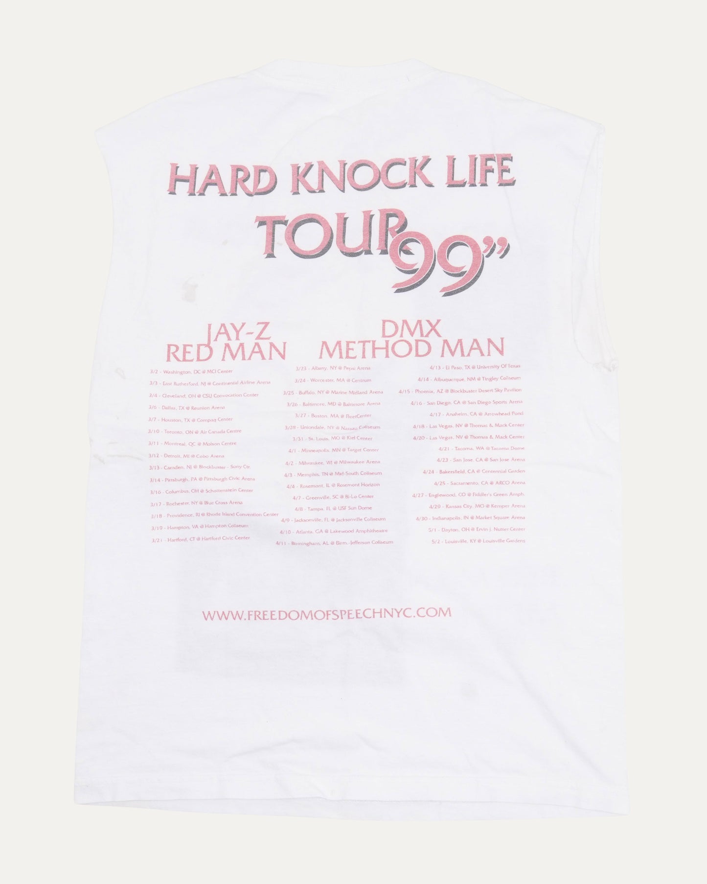Hard Knock Life Cut Off T-Shirt