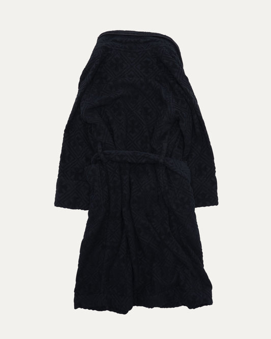 Plus Cross Jacquard Bath Robe