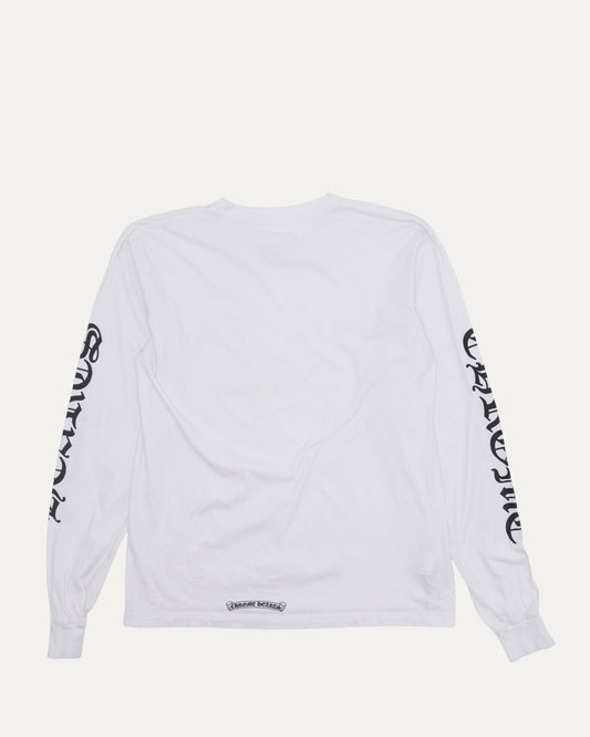 Neck Logo Long Sleeve T-Shirt
