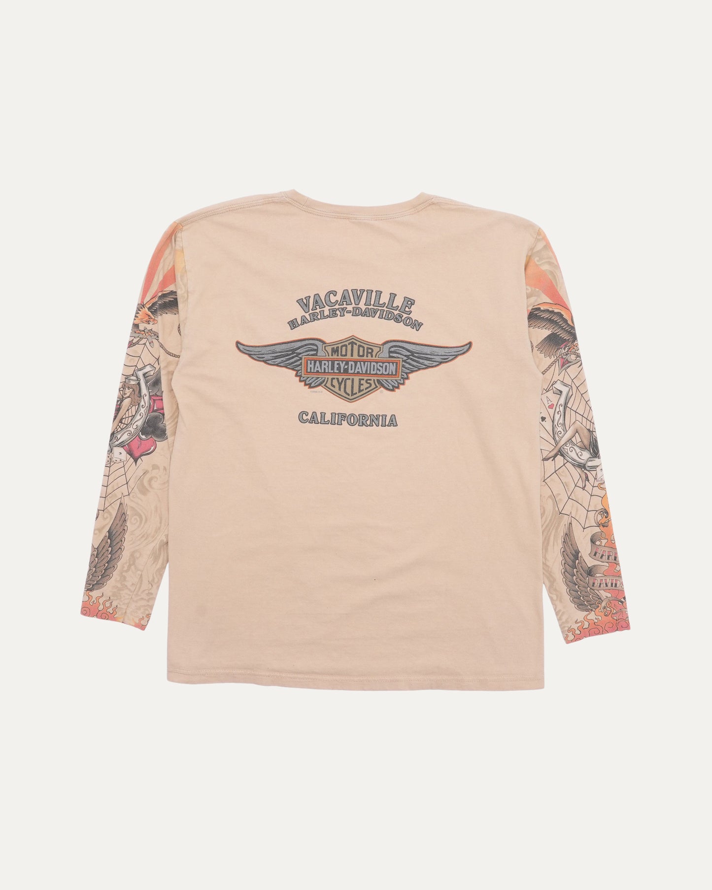 Harley Davidson Vacaville Long Sleeve T-Shirt