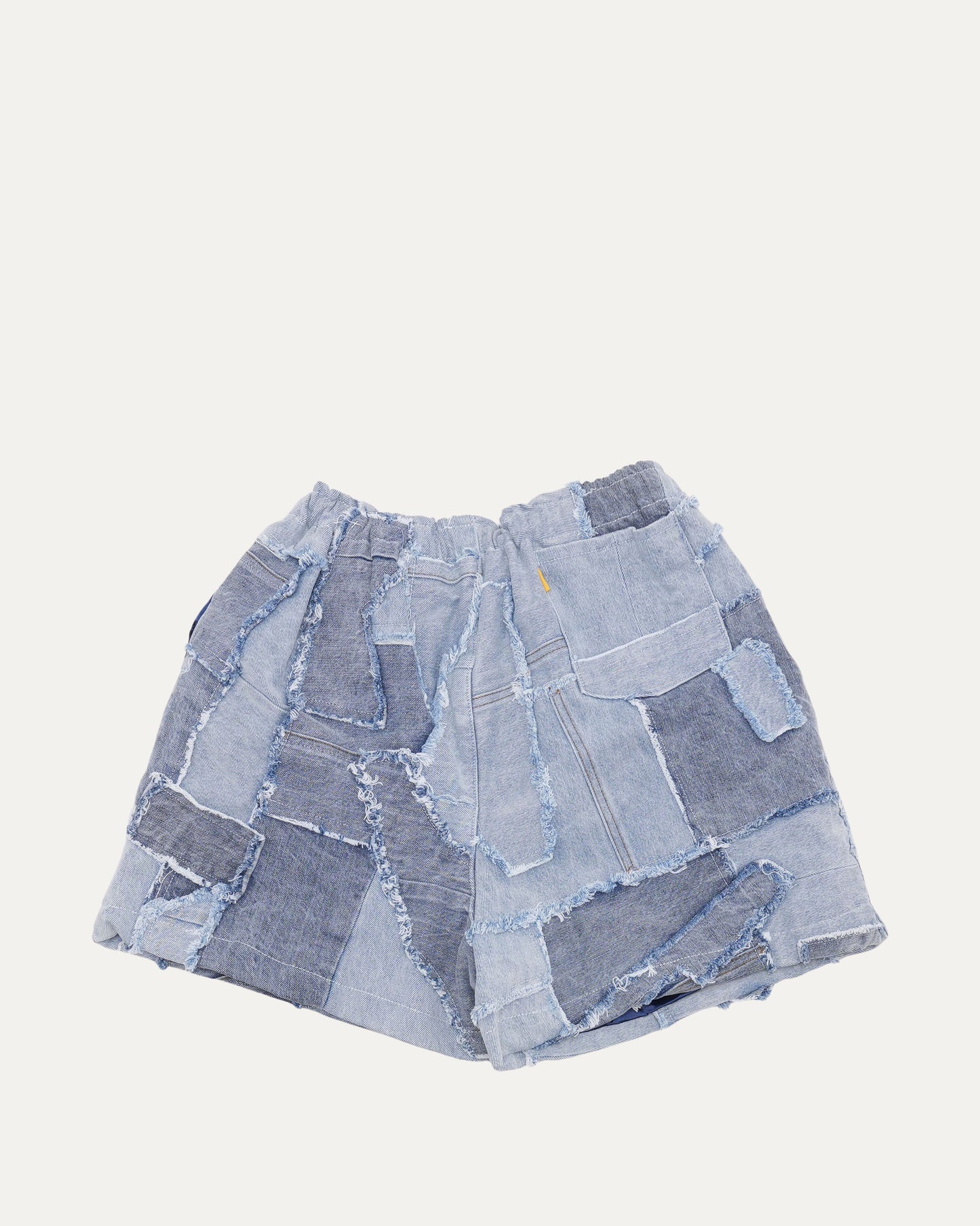 Patchwork Denim Zuma Shorts
