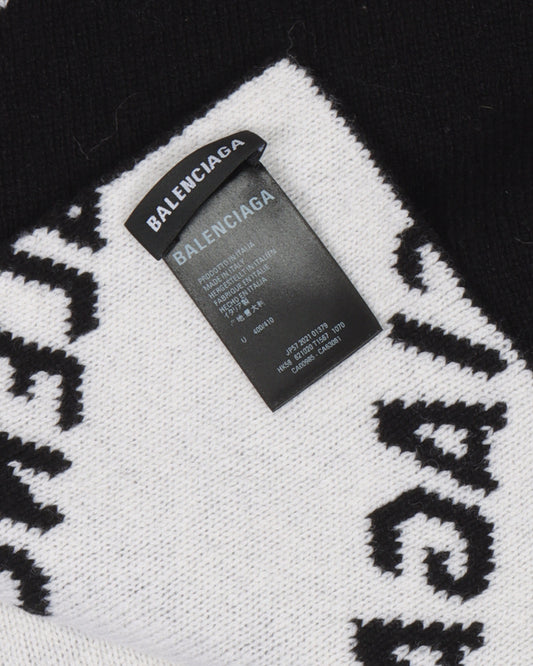 Repeating Logo Scarf