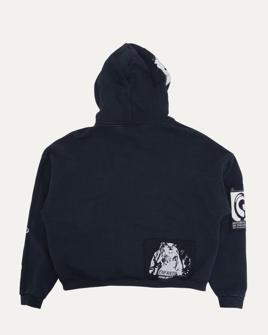 SS24 Assemblage Gas Mask Hoodie