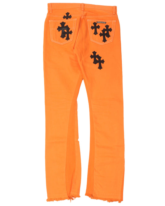 Virgil Art Basel Gallery Dept. Cross Patch Jeans