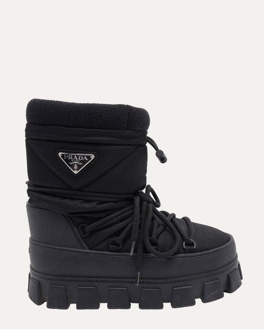 Re-Nylon Gabardine Après Ski Boots
