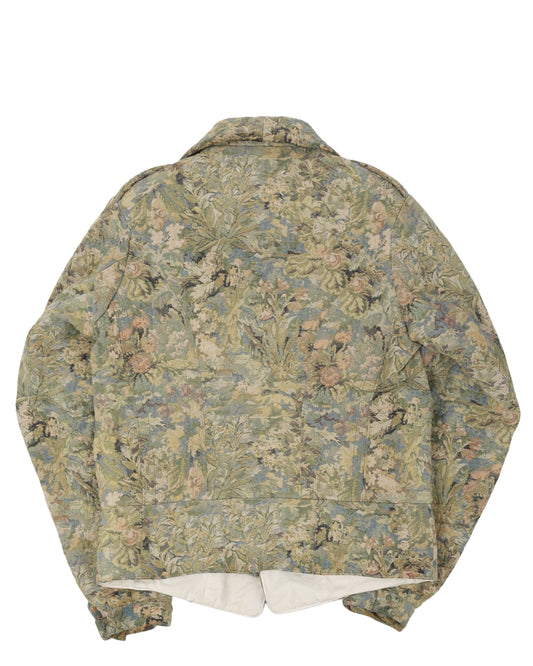 Floral Jacquard Jacket