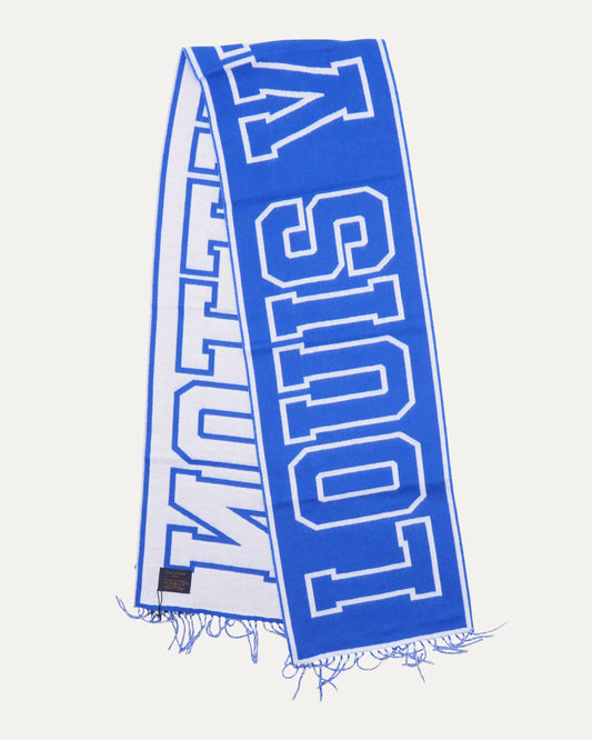 Wool-Cashmere Spellout Scarf