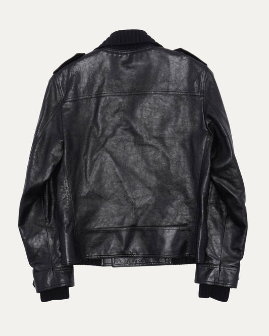 Leather Motorcycle Jacket