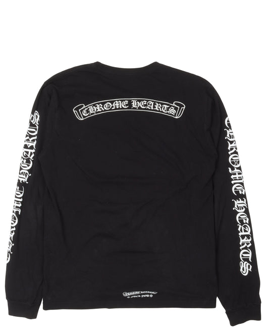 Scroll Logo Long Sleeve T-Shirt