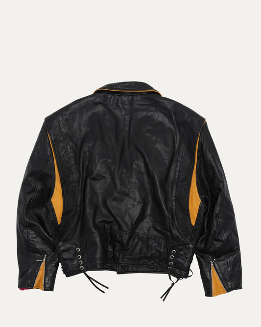 Montana Streetwear Leather Rider Jacket