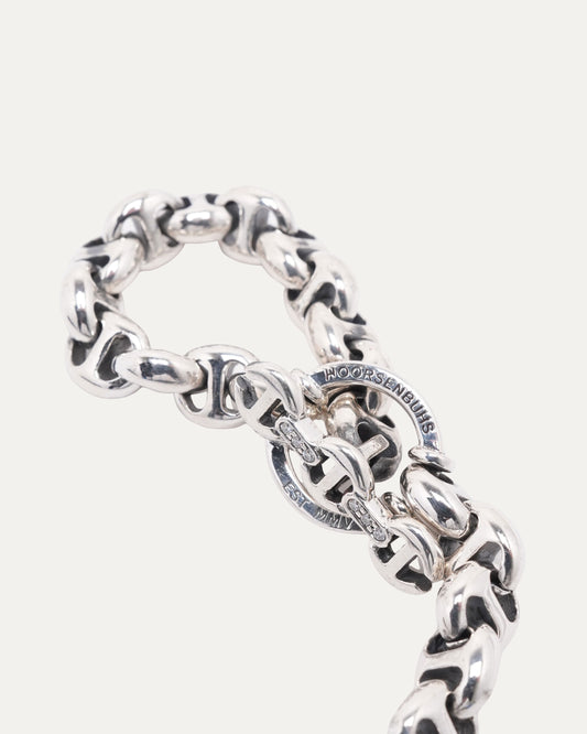 10MM Open-Link Wallet Chain with Diamonds