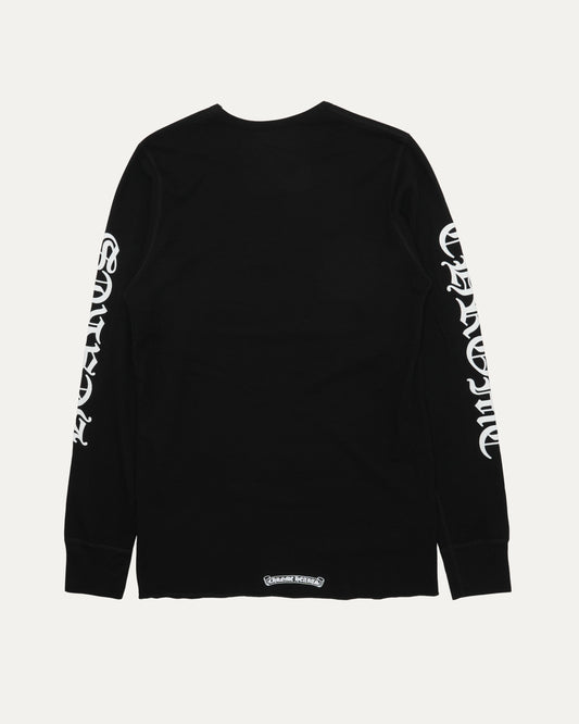 Scroll Logo Thermal Long Sleeve Shirt