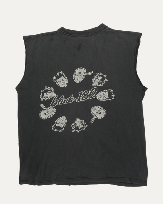 Blink 182 The Mark, Tom, and Travis Show 2000 Cut Off Tank Top