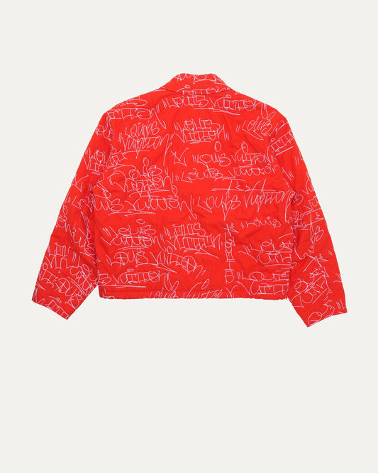 Embroidered Graffiti Jacket