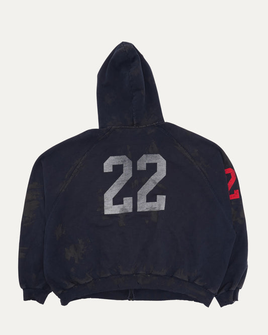 Mudshow Polo Zip Up Hoodie
