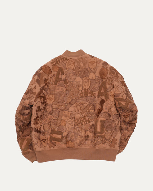 Embroidered Bomber Jacket