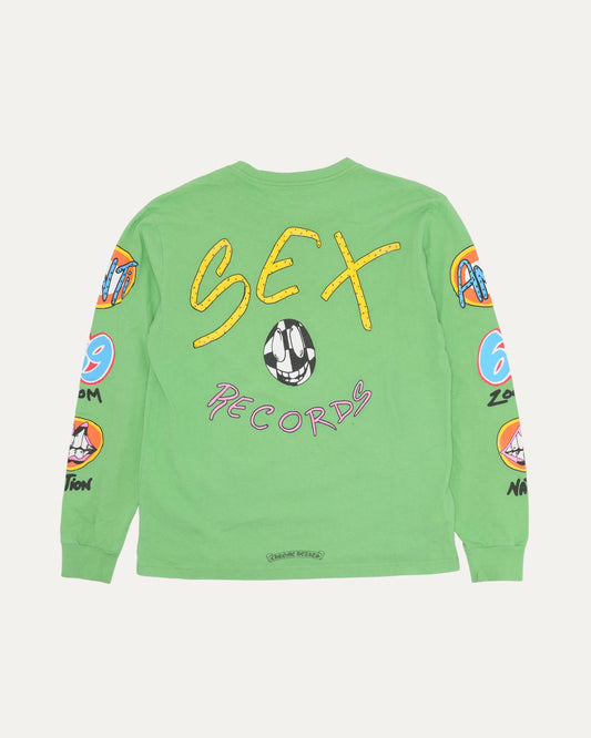 Matty Boy Sex Records Long Sleeve Pocket T-Shirt