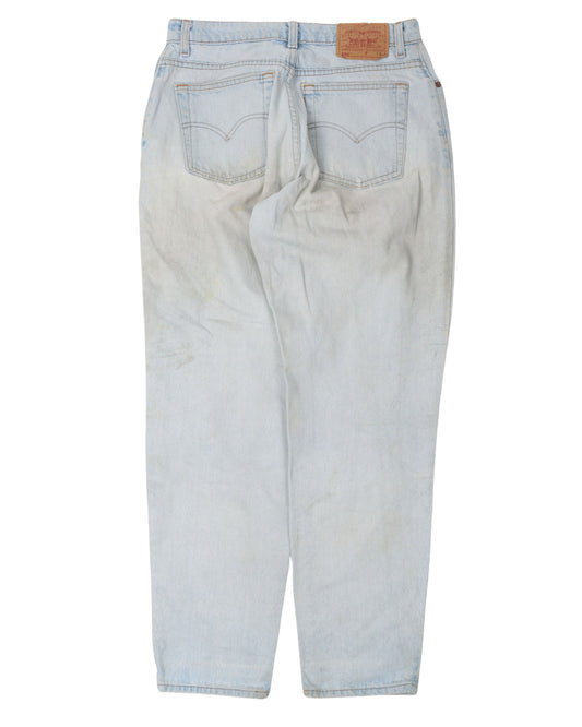 Levi's 550 Distressed Light Wash Jeans