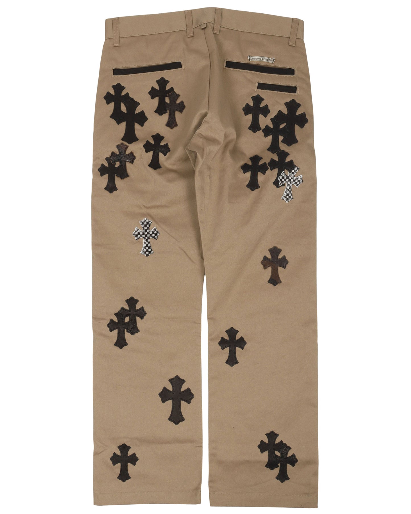 Cross Patch Chino Pants