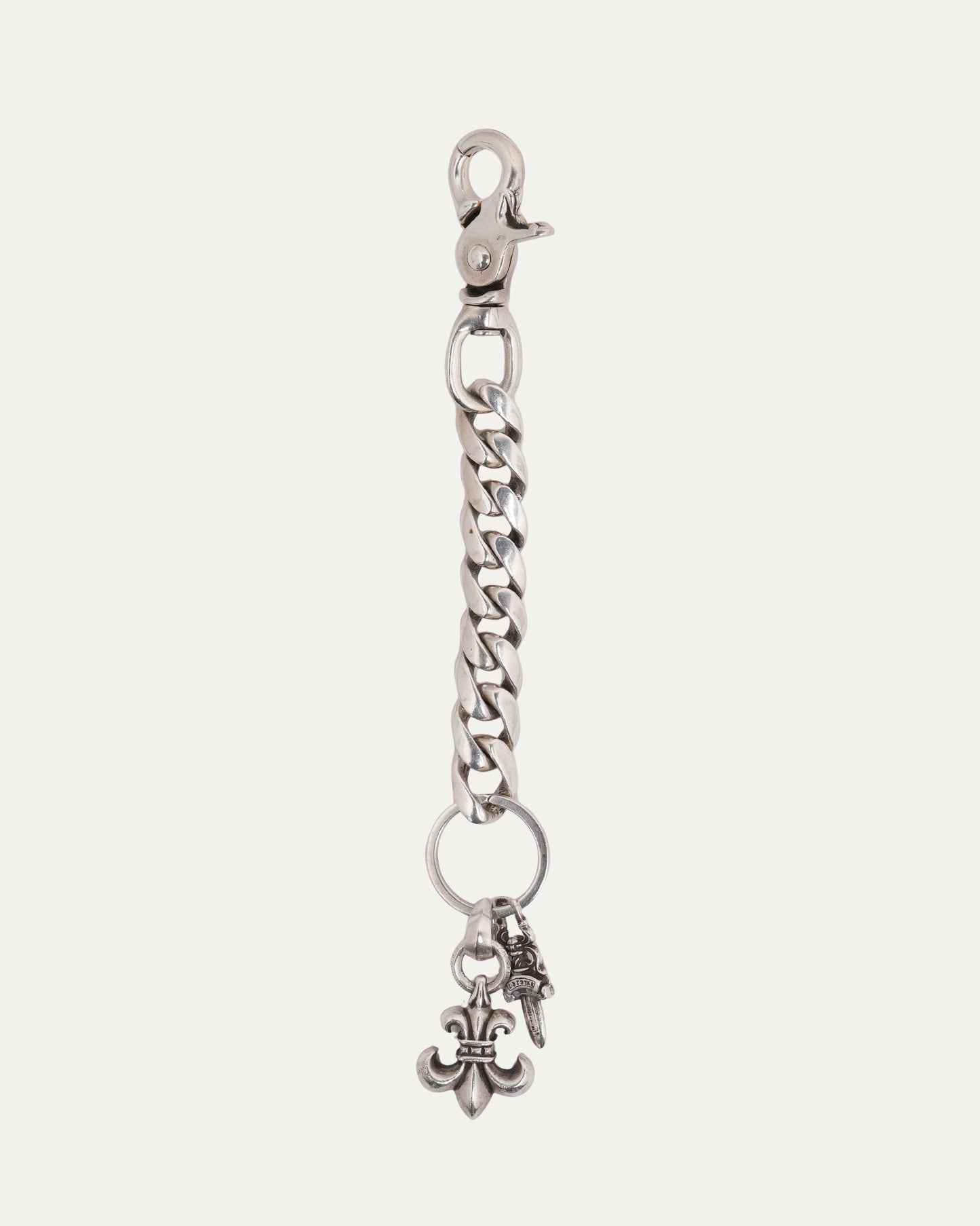Dagger & Fleur Charm Keychain Clip